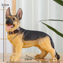 Load image into Gallery viewer, Realistic Large German Shepherd Statue - Lifelike Dog Sculpture for Home-Wolfdog-1
