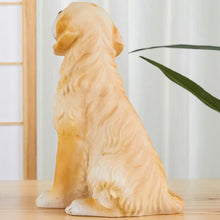Load image into Gallery viewer, Realistic Large Golden Retriever Statue - Lifelike Dog Sculpture for Home-14