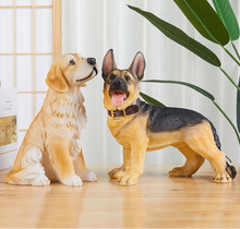 Load image into Gallery viewer, Realistic Large Golden Retriever Statue - Lifelike Dog Sculpture for Home-3