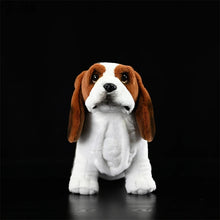 Load image into Gallery viewer, Realistic Lifelike Basset Hound Stuffed Animal Plush Toy-4