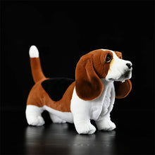 Load image into Gallery viewer, Realistic Lifelike Basset Hound Stuffed Animal Plush Toy-7