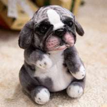 Load image into Gallery viewer, Realistic Lifelike English Bulldog Puppies Stuffed Animal Plush Toys-Stuffed Animal-20cm Pug Grey-11