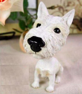 Extra Large West Highland Terrier BobbleheadCar AccessoriesWest Highland Terrier