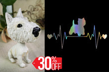 Load image into Gallery viewer, Image of a west highland terrier bobblehead bundle