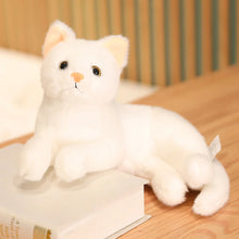 Load image into Gallery viewer, Realistic Loaf Stretch White Cat Stuffed Animal Plush Toy-Cats-Cats,Stuffed Animal-4