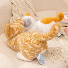 Load image into Gallery viewer, Realistic Orange Striped Tabby Cat Stuffed Animal Plush Toys - Play Pose-Cats-Stuffed Animal-13