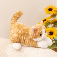 Load image into Gallery viewer, Realistic Orange Striped Tabby Cat Stuffed Animal Plush Toys - Play Pose-Cats-Stuffed Animal-14