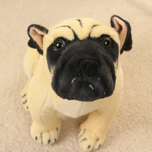 Load image into Gallery viewer, Realistic Pug Stuffed Animal - Sitting Fawn Pug Plush Toy-11