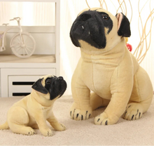 Load image into Gallery viewer, Realistic Pug Stuffed Animal - Sitting Fawn Pug Plush Toy-14