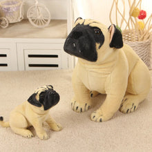 Load image into Gallery viewer, Realistic Pug Stuffed Animal - Sitting Fawn Pug Plush Toy-15