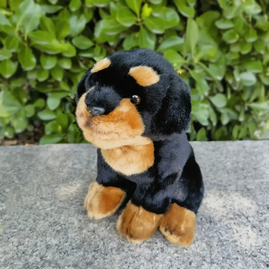 Realistic Rottweiler Stuffed Animals Plush Toys-Stuffed Animals-Dog Memorial Gifts,Rottweiler,Stuffed Animal-Rottweiler-2