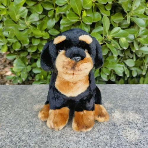 Realistic Rottweiler Stuffed Animals Plush Toys-Stuffed Animals-Dog Memorial Gifts,Rottweiler,Stuffed Animal-1