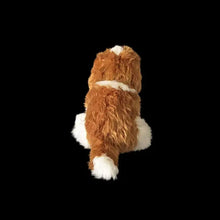 Load image into Gallery viewer, Realistic Saint Bernard Stuffed Animal Plush Toys - Wearing Red Cross Rescue Pouch-6
