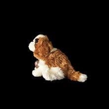 Load image into Gallery viewer, Realistic Saint Bernard Stuffed Animal Plush Toys - Wearing Red Cross Rescue Pouch-7