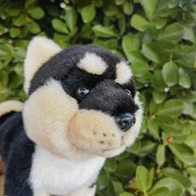Load image into Gallery viewer, Realistic Sitting Black and Tan Shiba Inu Stuffed Animal Plush Toy-Stuffed Animals-Dog Memorial Gifts,Shiba Inu,Stuffed Animal-3