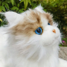 Load image into Gallery viewer, Realistic Sitting Blue Eyed Ragdoll Cat Stuffed Animal Plush Toy-Cats-Cat Memorial Gifts,Ragdoll Cat,Stuffed Animal-5