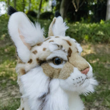 Load image into Gallery viewer, Realistic Sitting Lynx Stuffed Animal Plush Toy-Cats-Cat Memorial Gifts,Lynx Cat,Stuffed Animal-2