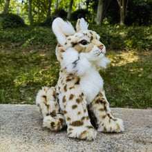 Load image into Gallery viewer, Realistic Sitting Lynx Stuffed Animal Plush Toy-Cats-Cat Memorial Gifts,Lynx Cat,Stuffed Animal-3