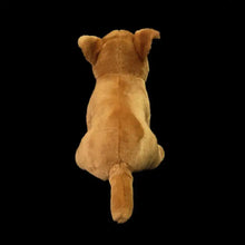 Load image into Gallery viewer, Realistic Sitting Red Pit Bull Stuffed Animal Plush Toy-5
