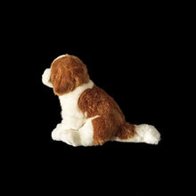 Load image into Gallery viewer, Realistic Sitting Saint Bernard Stuffed Animal Plush Toy-5