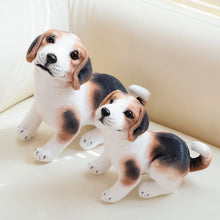 Load image into Gallery viewer, Realistic Sitting Small Beagle Stuffed Animal Plush Toys-12