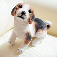Load image into Gallery viewer, Realistic Sitting Small Beagle Stuffed Animal Plush Toys-dun migelu-25cm-1