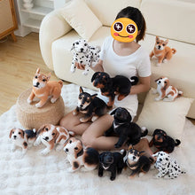 Load image into Gallery viewer, Realistic Sitting Small Dalmatian Stuffed Animal Plush Toys-Stuffed Animals-Dalmatian,Dog Memorial Gifts,Stuffed Animal-4