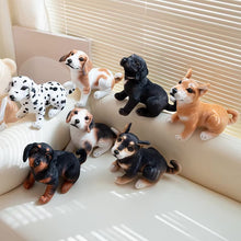 Load image into Gallery viewer, Realistic Sitting Small Black Tan Dachshund Stuffed Animal Plush Toys-Stuffed Animals-Dachshund,Dog Memorial Gifts,Stuffed Animal-4