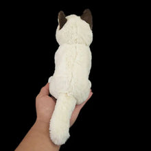 Load image into Gallery viewer, Realistic Small Siamese Cat Stuffed Animal Plush Toy-5