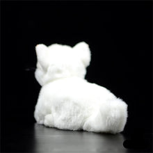 Load image into Gallery viewer, Realistic Soft Furry White Cat Plush Toy Stuffed Animal-7