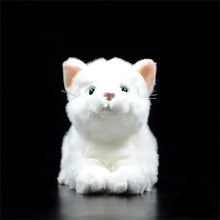 Load image into Gallery viewer, Realistic Soft Furry White Cat Plush Toy Stuffed Animal-with opp bag-CHINA-12