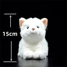 Load image into Gallery viewer, Realistic Soft Furry White Cat Plush Toy Stuffed Animal-Cats-Cat Memorial Gifts,Stuffed Animal,White Cat-9