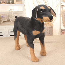 Load image into Gallery viewer, Realistic Standing Rottweiler Stuffed Animal Plush Toy (Tiny to Giant Size)-3