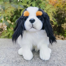 Load image into Gallery viewer, Realistic Tricolor Cavalier King Charles Spaniel Stuffed Animal Plush Toy-Stuffed Animals-Cavalier King Charles Spaniel,Dog Memorial Gifts,Stuffed Animal-2