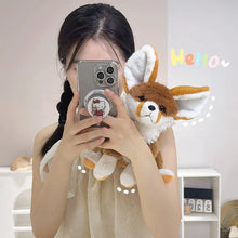 Load image into Gallery viewer, Red and White Chihuahua Plush Toy - Long Eared Sweetheart-14