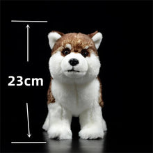 Load image into Gallery viewer, Red and White Husky Stuffed Animal Plush Toy-with opp bag-CHINA-1