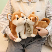 Load image into Gallery viewer, Red and White Shiba Standing Posture Stuffed Animal Plush Toy-2