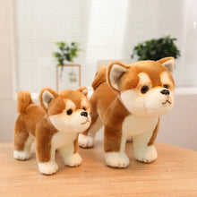 Load image into Gallery viewer, Red and White Shiba Standing Posture Stuffed Animal Plush Toy-3