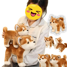 Load image into Gallery viewer, Lifelike Red and White Shiba Standing Stuffed Animal Plush Toy-Stuffed Animals-Dog Memorial Gifts,Shiba Inu,Stuffed Animal-1