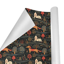 Load image into Gallery viewer, Red Dachshund Countryside Holiday Christmas Gift Wrapping Paper - 2 Rolls-Christmas Ornament-Christmas,Dachshund,Wrapping Paper-4