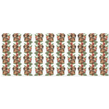 Load image into Gallery viewer, Red Dachshund Holiday Charm Christmas Gift Wrapping Paper - 2 Rolls-Christmas Ornament-Christmas,Dachshund,Wrapping Paper-Black30-ONE SIZE-1