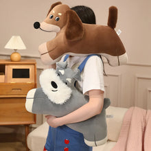 Load image into Gallery viewer, Red Dachshund Plush - Button-Nosed Bolster Buddy-16