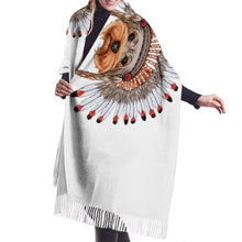 Load image into Gallery viewer, Red Indian Shih Tzu Warm Winter ShawlAccessories