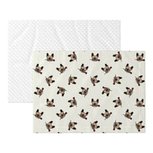 Load image into Gallery viewer, Red Rose Fawn Frenchies Blanket for Dog-Pet Furniture-11