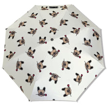 Load image into Gallery viewer, Red Rose Fawn Frenchies Umbrella-Daily Accessories-31