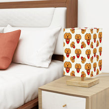 Load image into Gallery viewer, Red Scarf Labrador Love Desktop Table Lamp-Desk Lamps-Christmas,Dog Dad Gifts,Dog Mom Gifts,Home Decor,Labrador,Lamp-4