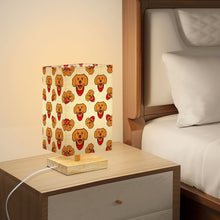 Load image into Gallery viewer, Red Scarf Labrador Love Desktop Table Lamp-Desk Lamps-Christmas,Dog Dad Gifts,Dog Mom Gifts,Home Decor,Labrador,Lamp-1