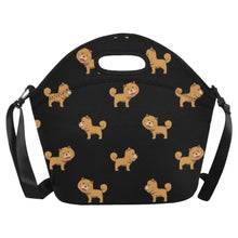 Load image into Gallery viewer, Regal Chow Chow Puppy Neoprene Lunch Bag-11