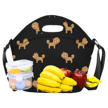 Load image into Gallery viewer, Regal Chow Chow Puppy Neoprene Lunch Bag-13