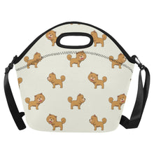 Load image into Gallery viewer, Regal Chow Chow Puppy Neoprene Lunch Bag-Ivory-ONESIZE-1